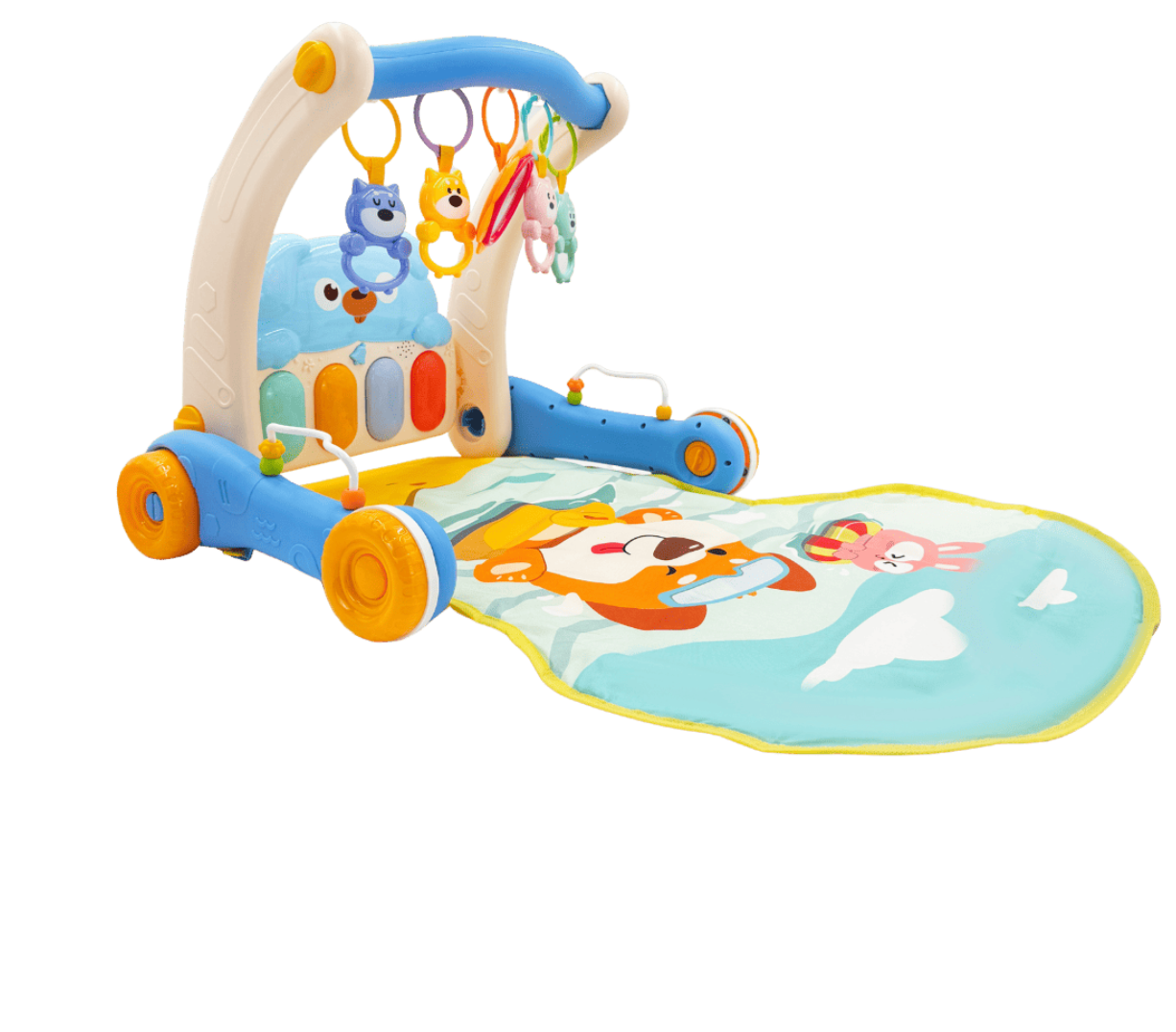 Gimnasio de piano y andadera