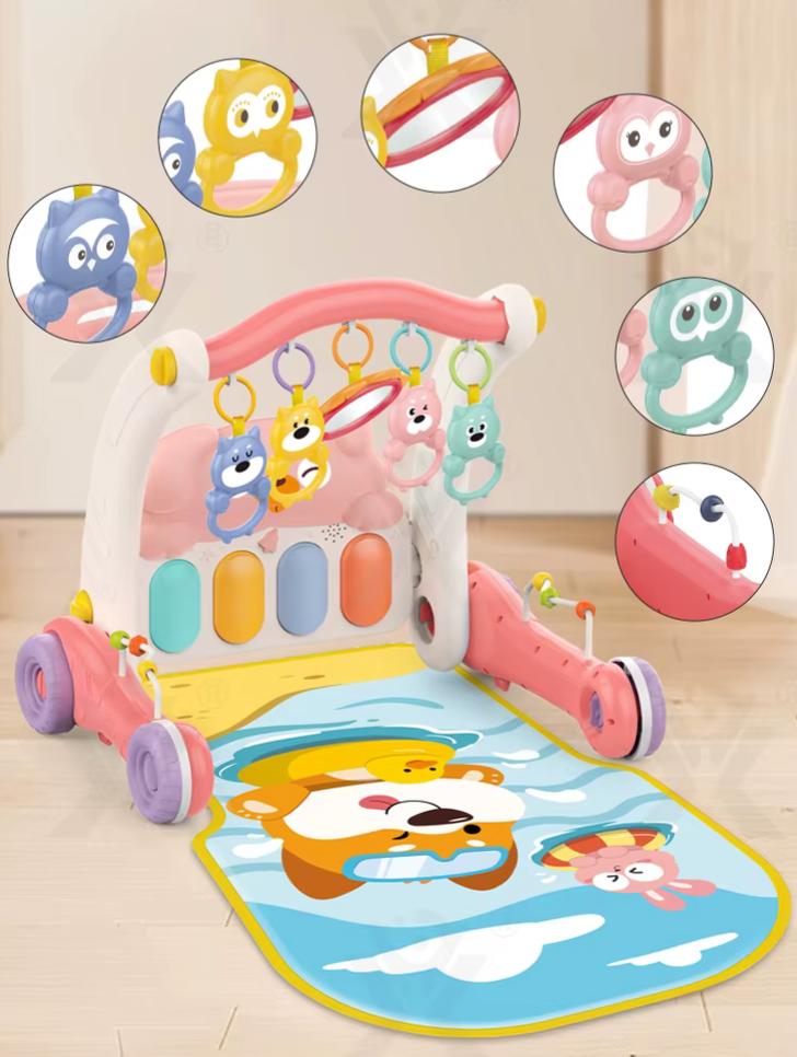 Gimnasio de piano y andadera