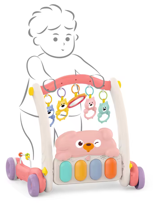 Gimnasio de piano y andadera