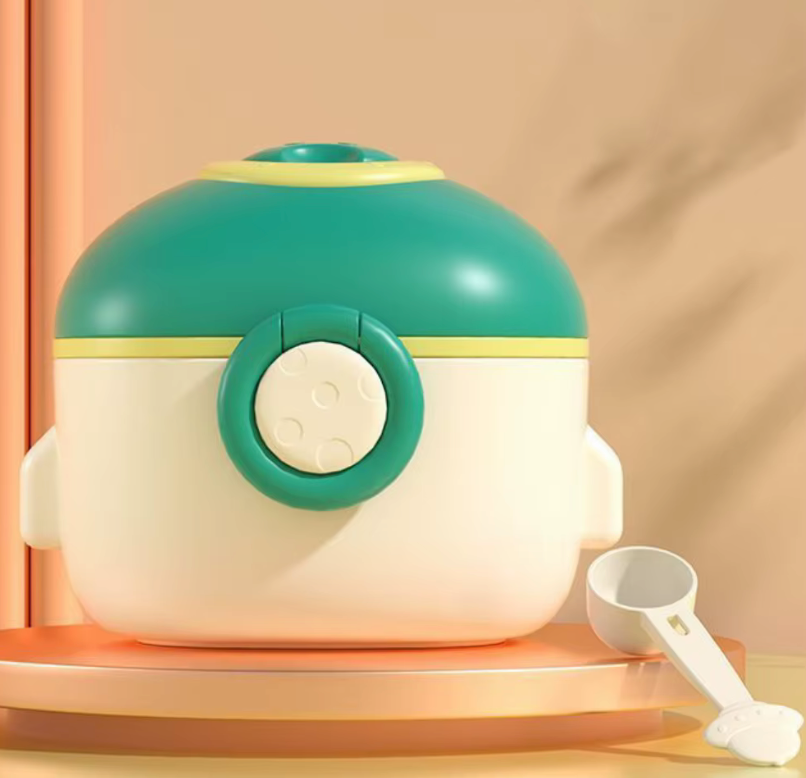 Contenedor de leche en polvo