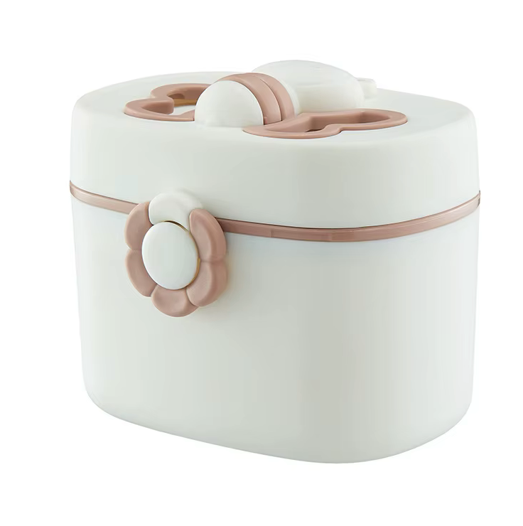 Contenedor de leche en polvo