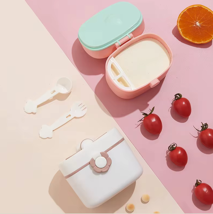 Contenedor de leche en polvo