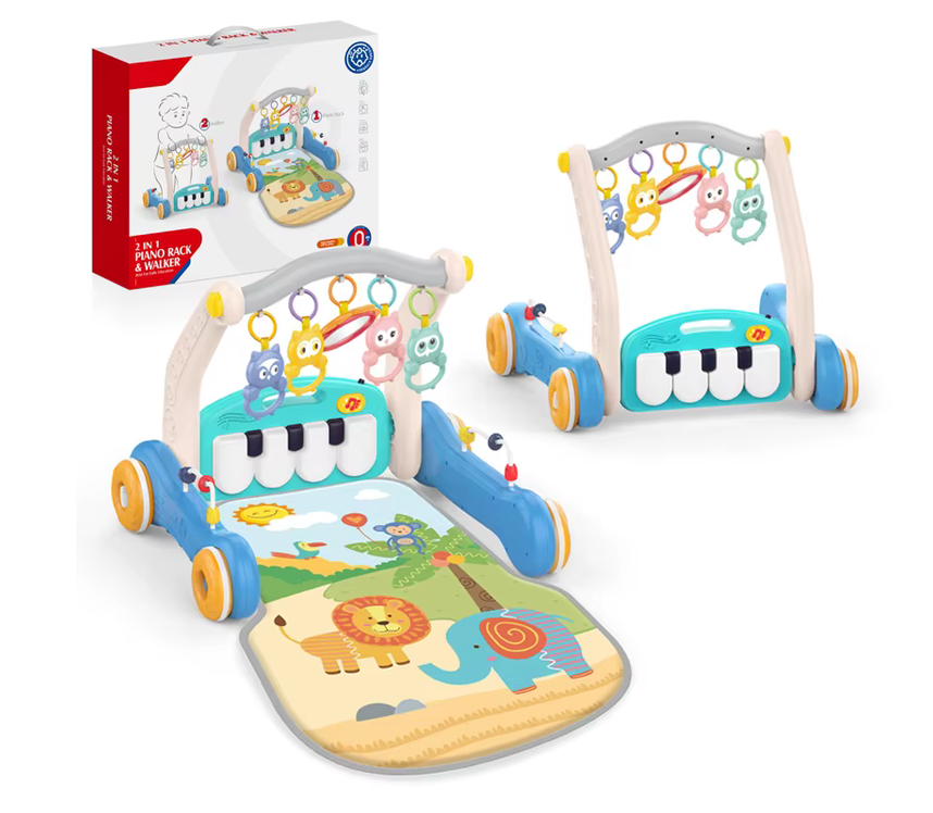 Gimnasio de piano y andadera