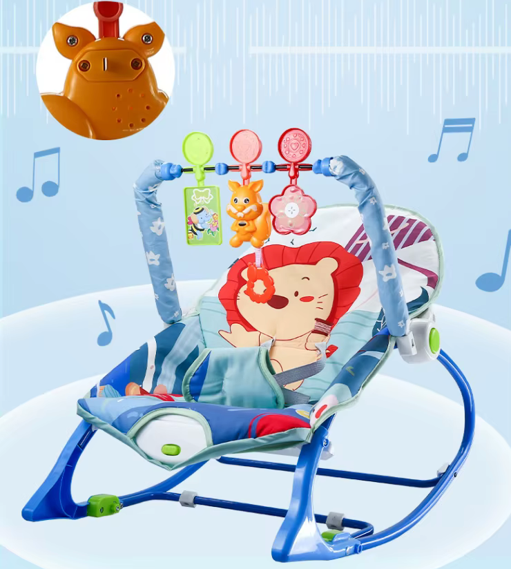 Silla mecedora, musical y vibradora