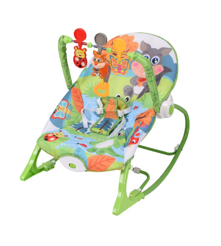 Silla mecedora, musical y vibradora