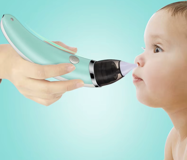 Aspirador nasal eléctrico