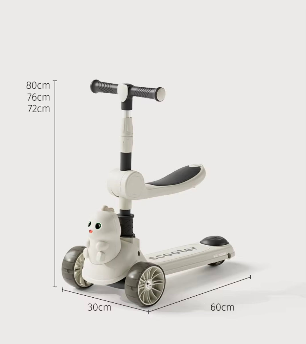 Patineta 2 en 1